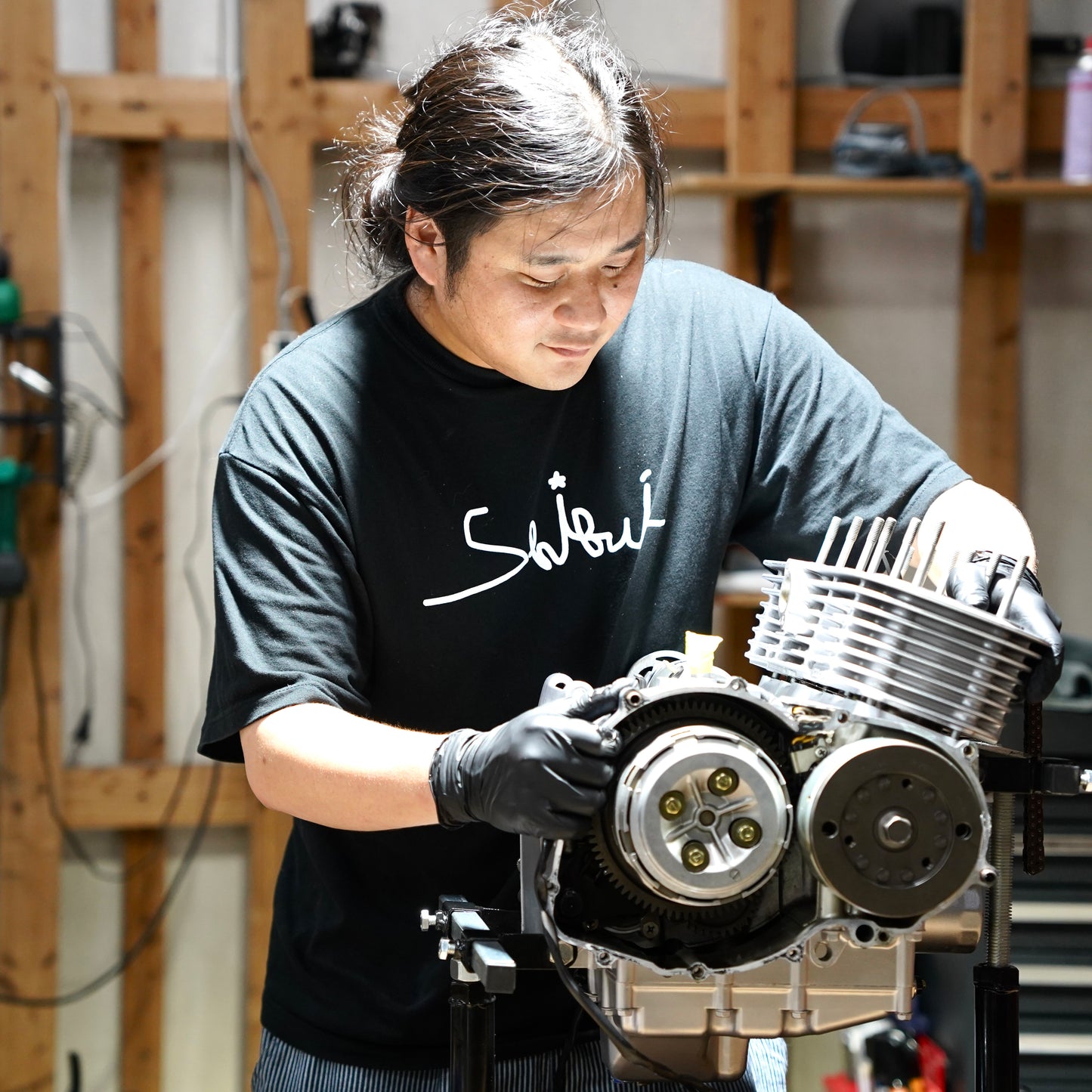 SHIBUI ロゴTシャツ 7oz