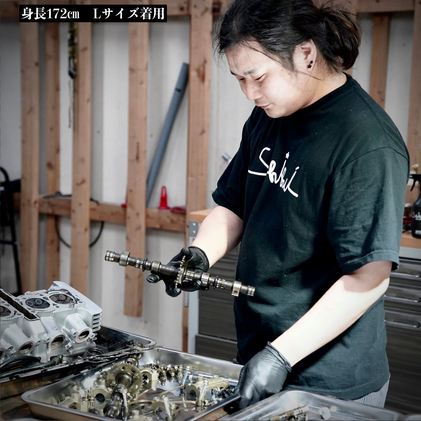 SHIBUI ロゴTシャツ 7oz