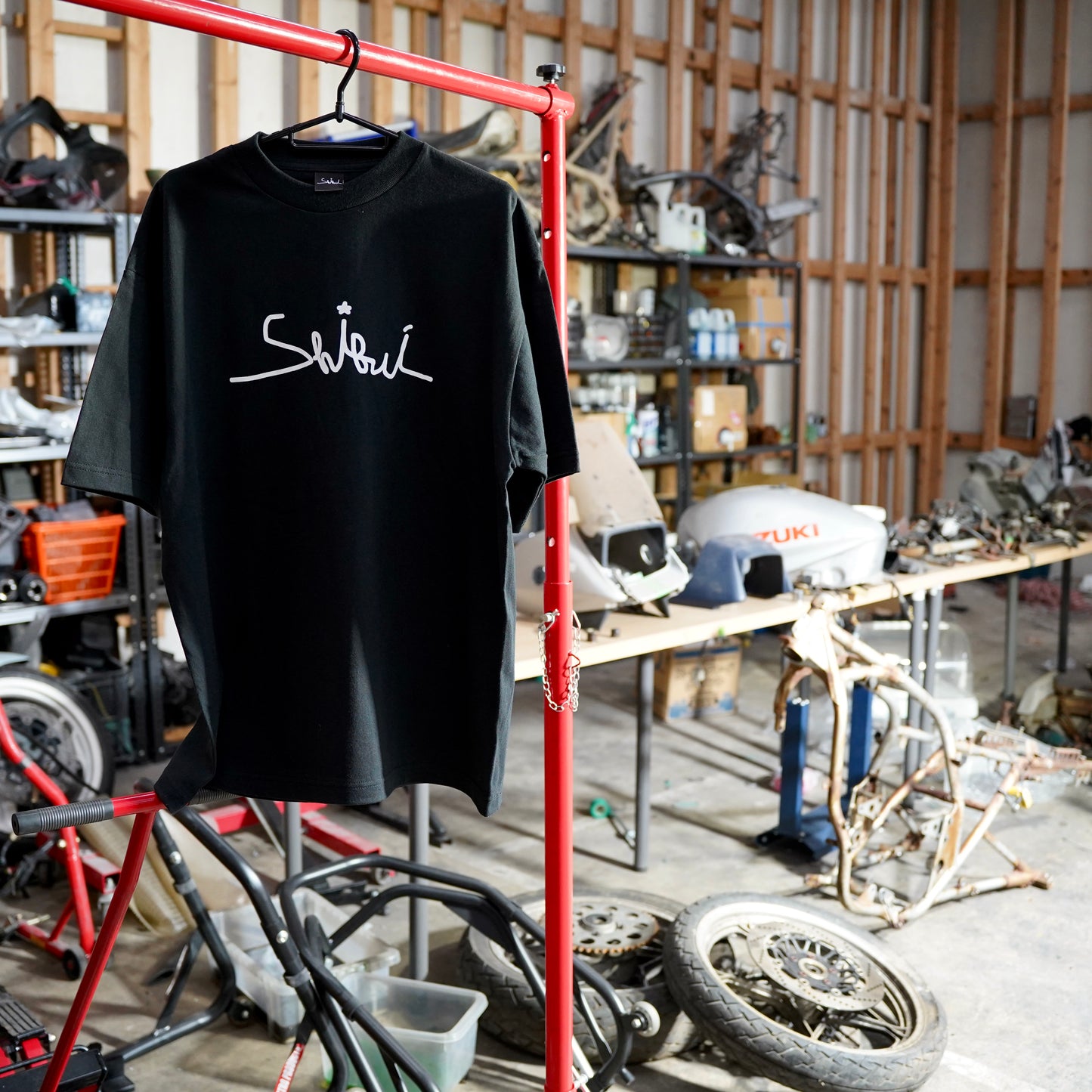SHIBUI ロゴTシャツ 7oz
