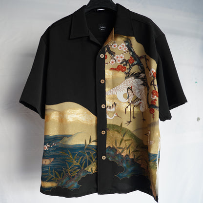 本物の着物を使用した世界で一枚の「SHIBUI KIMONO REMAKE AROHA 」