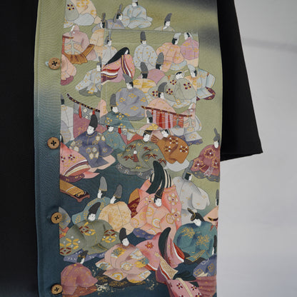 本物の着物を使用した世界で一枚の「SHIBUI KIMONO REMAKE AROHA 」