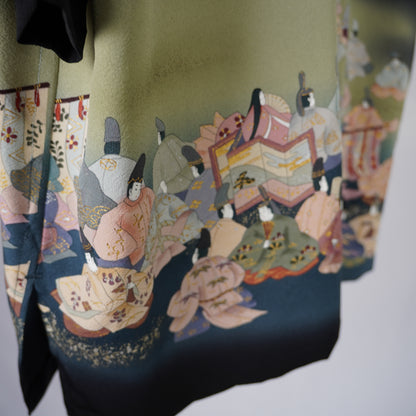 本物の着物を使用した世界で一枚の「SHIBUI KIMONO REMAKE AROHA 」