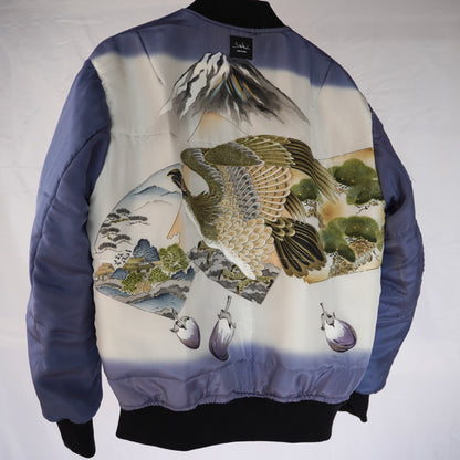 本物の着物を使用した世界で一枚の「KIMONO REMAKE MA-1」