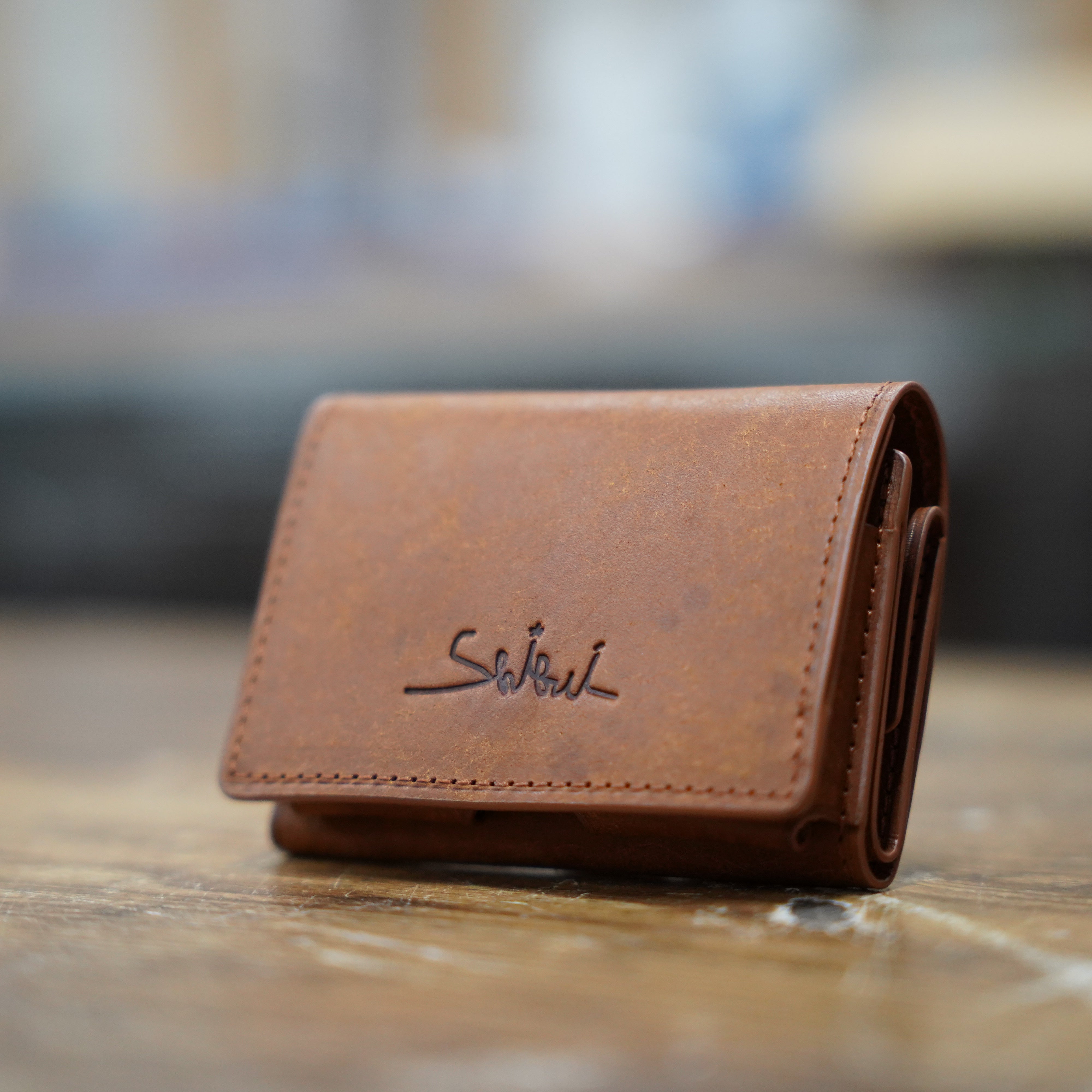 VAKT. 財布 スエード／BROWN SHISHIKUI SHIBUI Driver's Wallet – SHIBUI STORE