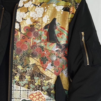 本物の着物を使用した世界で一枚の「KIMONO REMAKE MA-1」