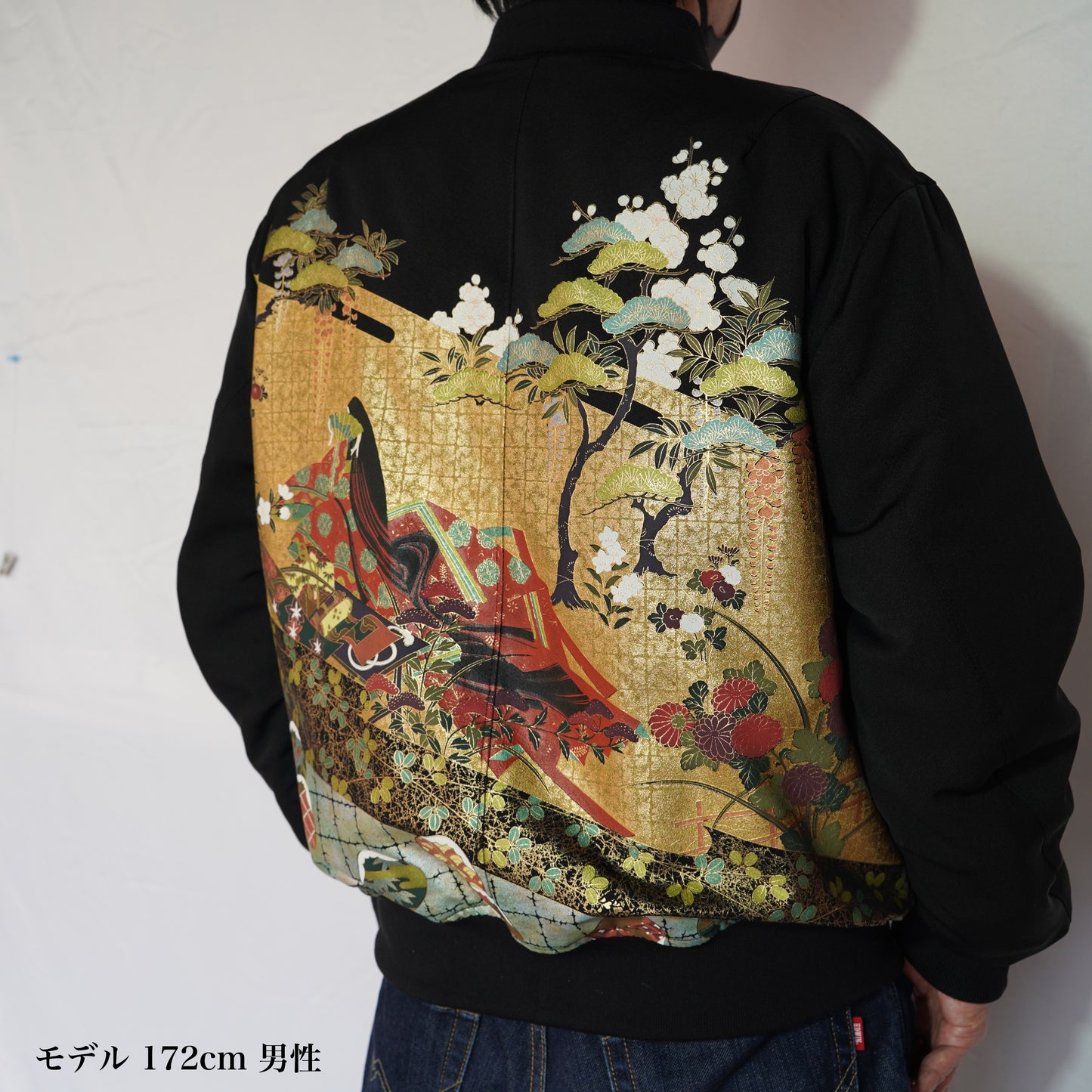 本物の着物を使用した世界で一枚の「KIMONO REMAKE MA-1」